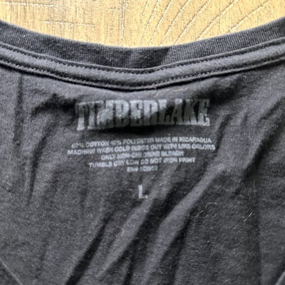 Women's Justin Timberlake The Man of the Woods Tour Shirt Size Large - Picture 3 of 6